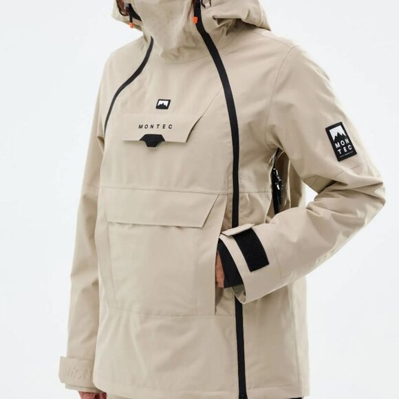 NWT! Montec Doom W Ski Jacket Women Sand LARGE - Picture 5 of 16